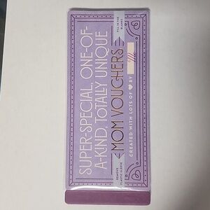 Knock Knock Fill in the Love Mom Vouchers, Book of 15 Unique Perforated Coupons,